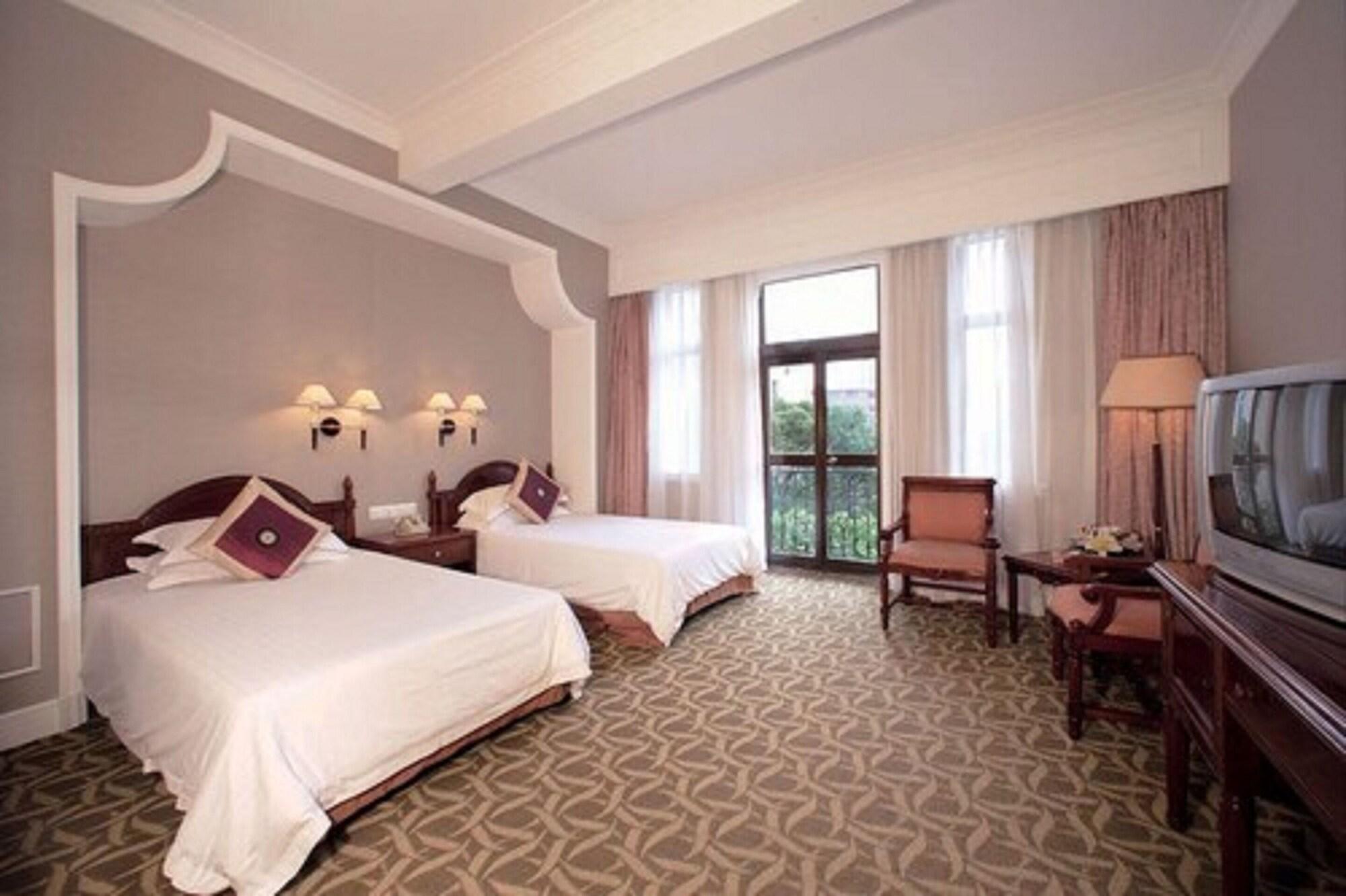 Jing An Hotel Shanghai Bagian luar foto